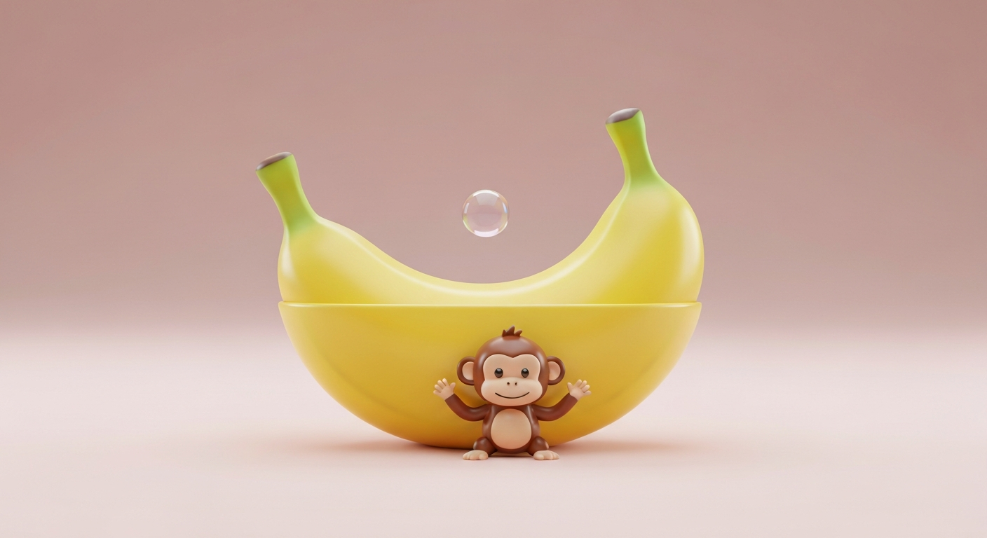 Mit Affen-Charme: Dekorieren Sie Ihre Küche mit Bananen-Accessoires