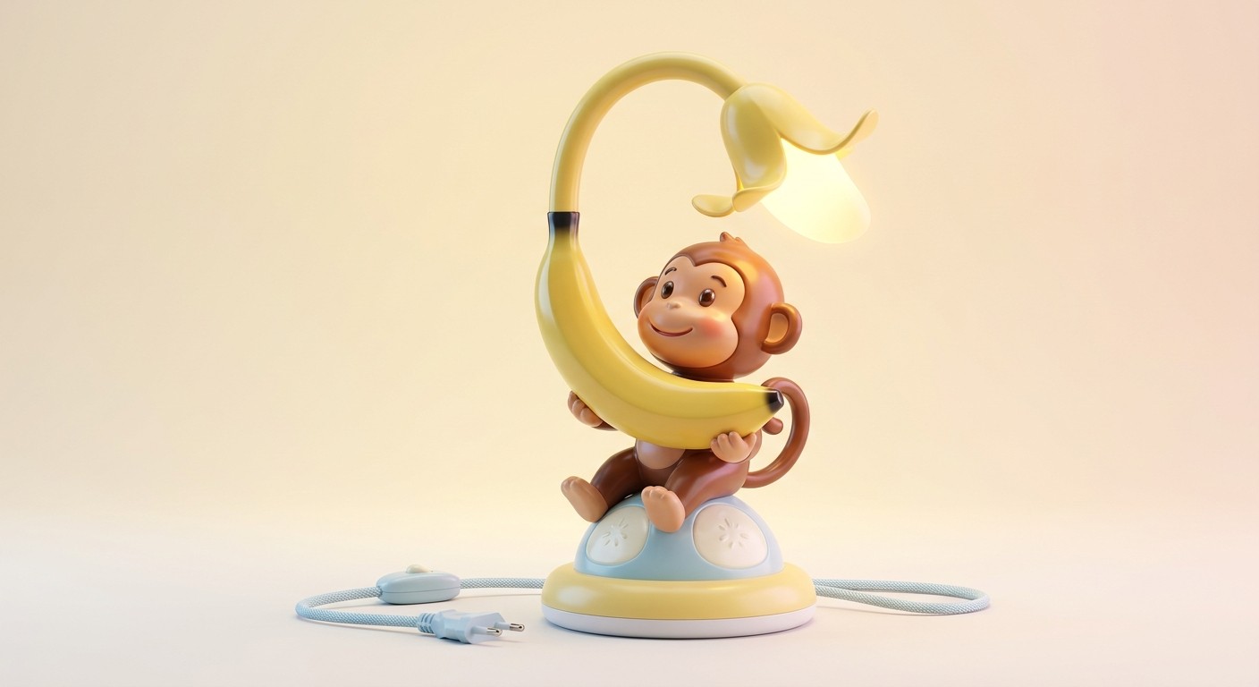 Affenstarke Beleuchtung: Die Top 7 Bananen- und Affen-Lampen für Ihr Zuhause