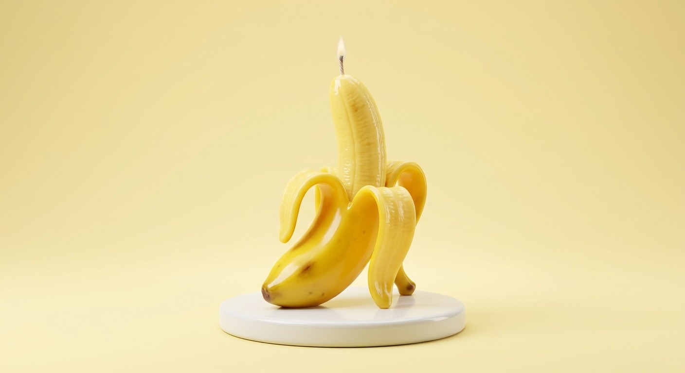Bananen-Kerzen: Duftende Gemütlichkeit für Ihr Herbst-Zuhause