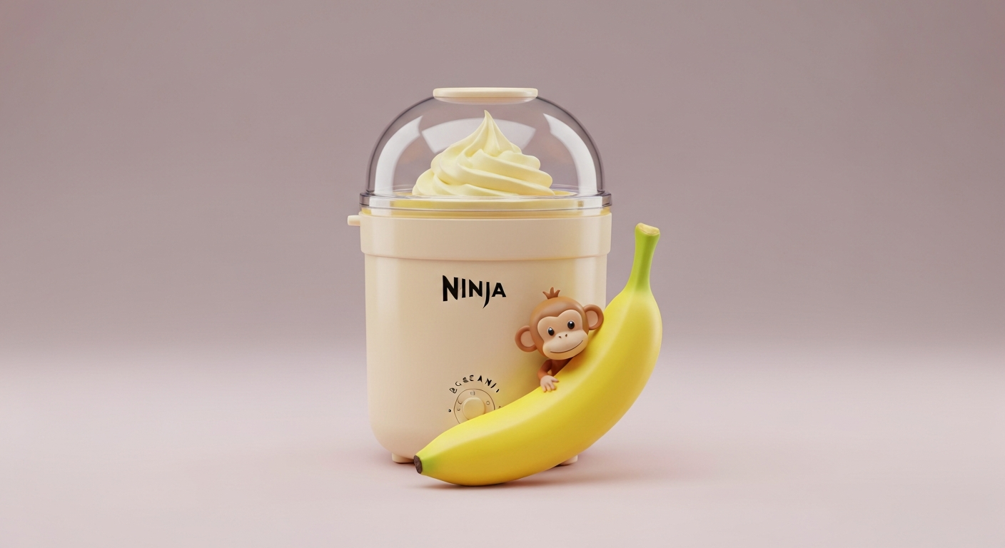 Ninja Creami Bananen-Eis: Das ultimative Rezept für Ihr Zuhause!