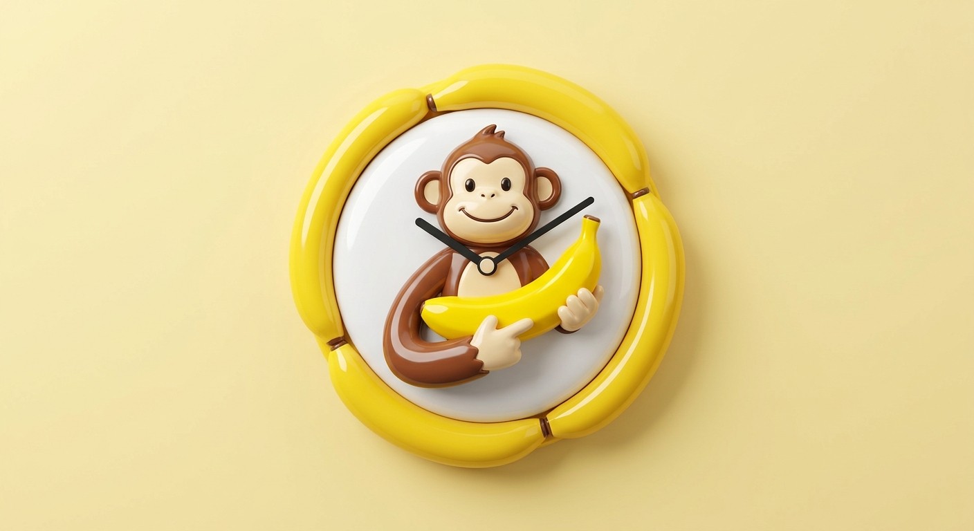 Retro-Chic: Banane &amp; Affe Deko neu interpretiert für Ihr Zuhause