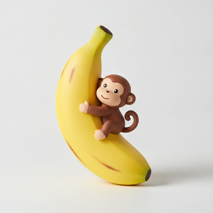 Beruhigendes Bananen-Quetschspielzeug, elastisches Fidget-Spielzeug, 45 x 7 cm Bananen-Quetschspielzeug mit weicher Text