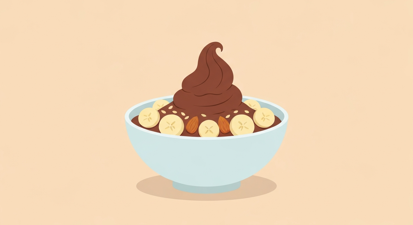Bananen-Keks-Monster-Nicecream
