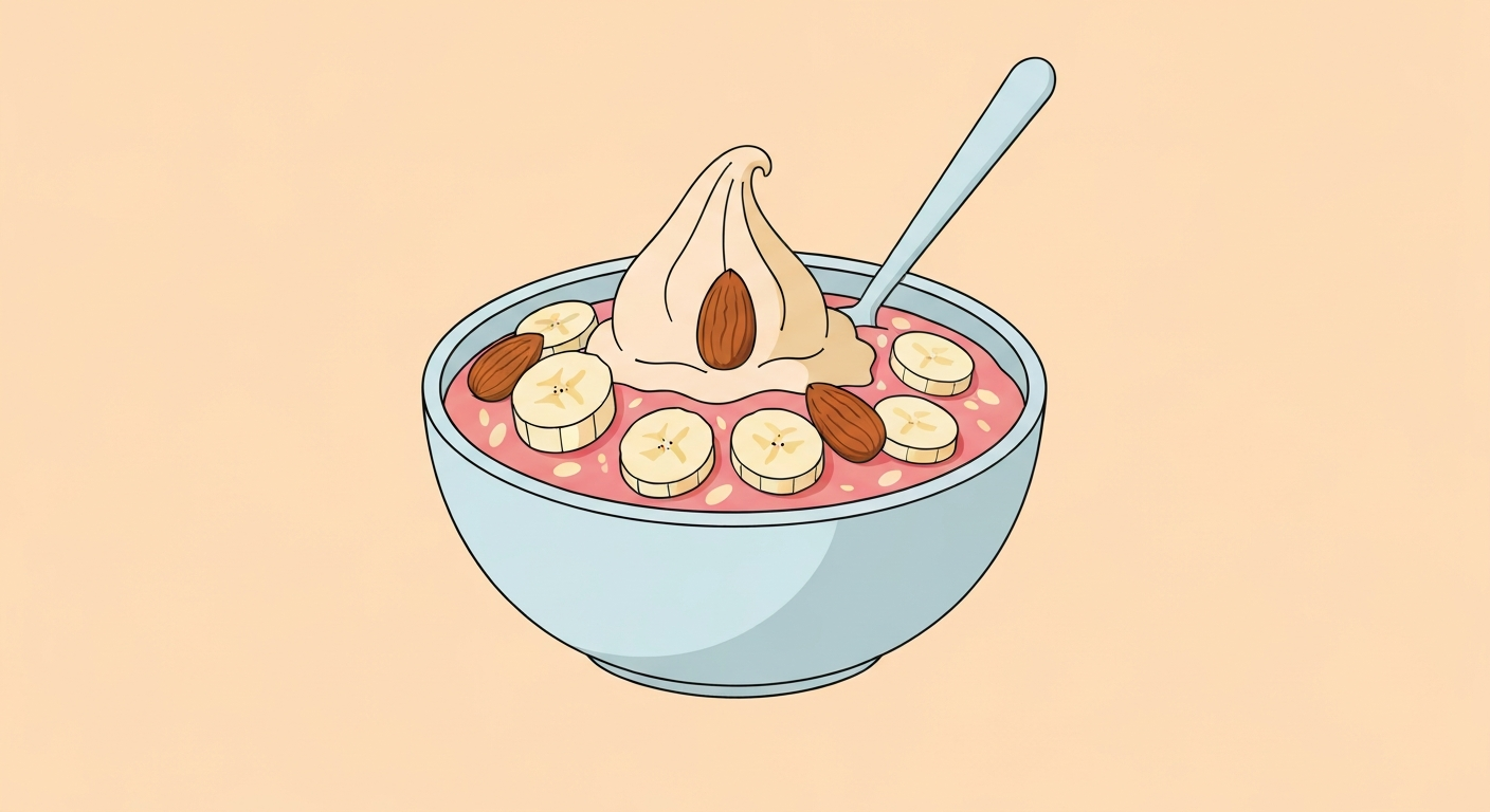 Bananen-Zimt-Nicecream zum Löffeln