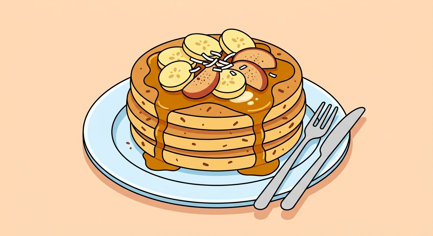 ExtraBanana's Zimt-Apfel-Bananen-French-Toast
