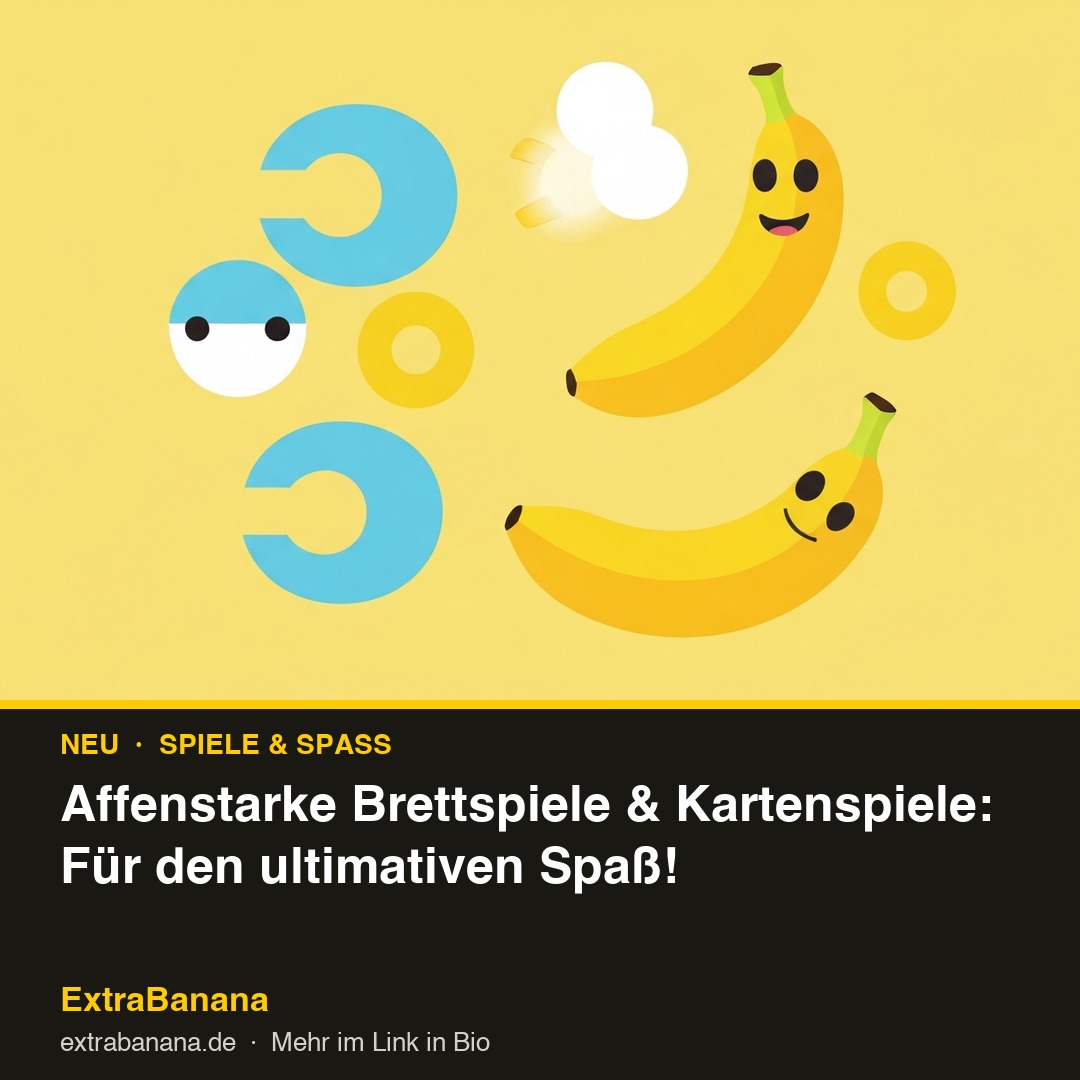 Affenstarke Brettspiele & Kartenspiele: Für den ultimativen Spaß!