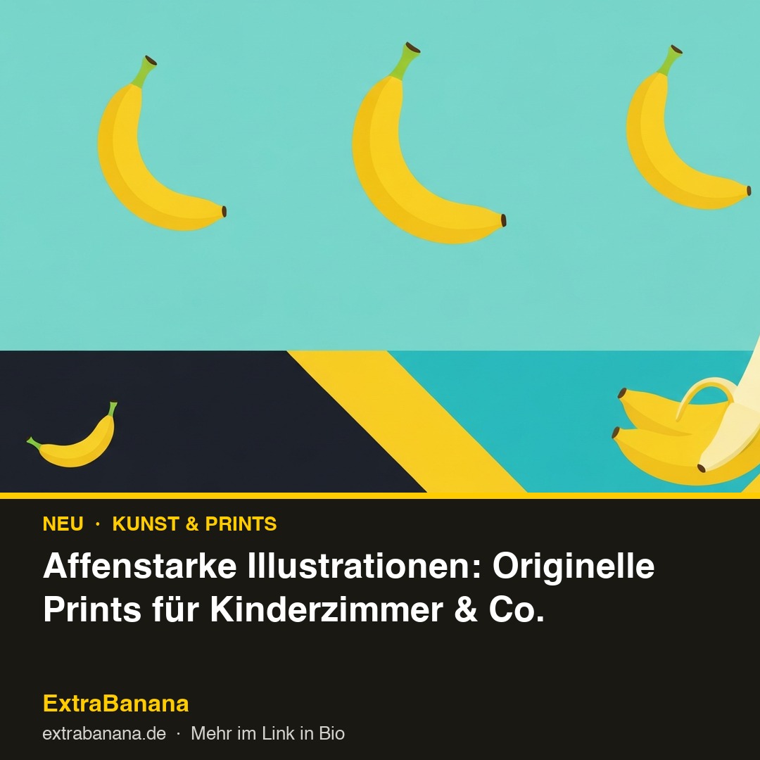 Affenstarke Illustrationen: Originelle Prints für Kinderzimmer & Co.