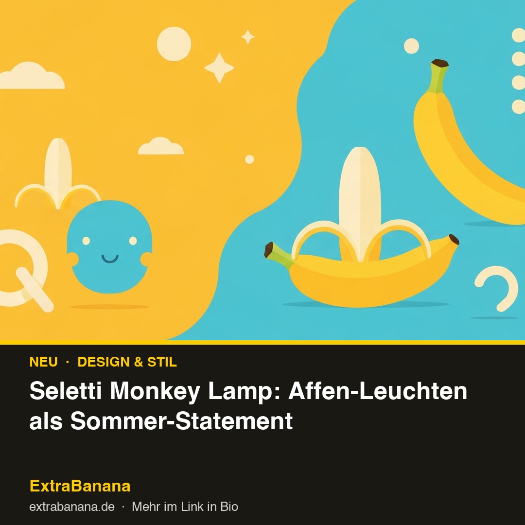 Seletti Monkey Lamp: Affen-Leuchten als Sommer-Statement