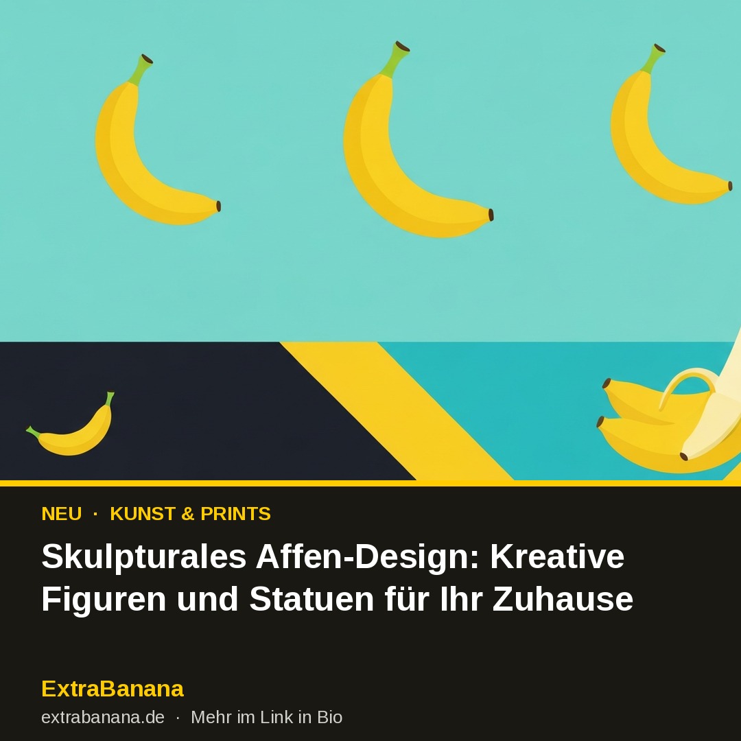 Skulpturales Affen-Design: Kreative Figuren und Statuen für Ihr Zuhause